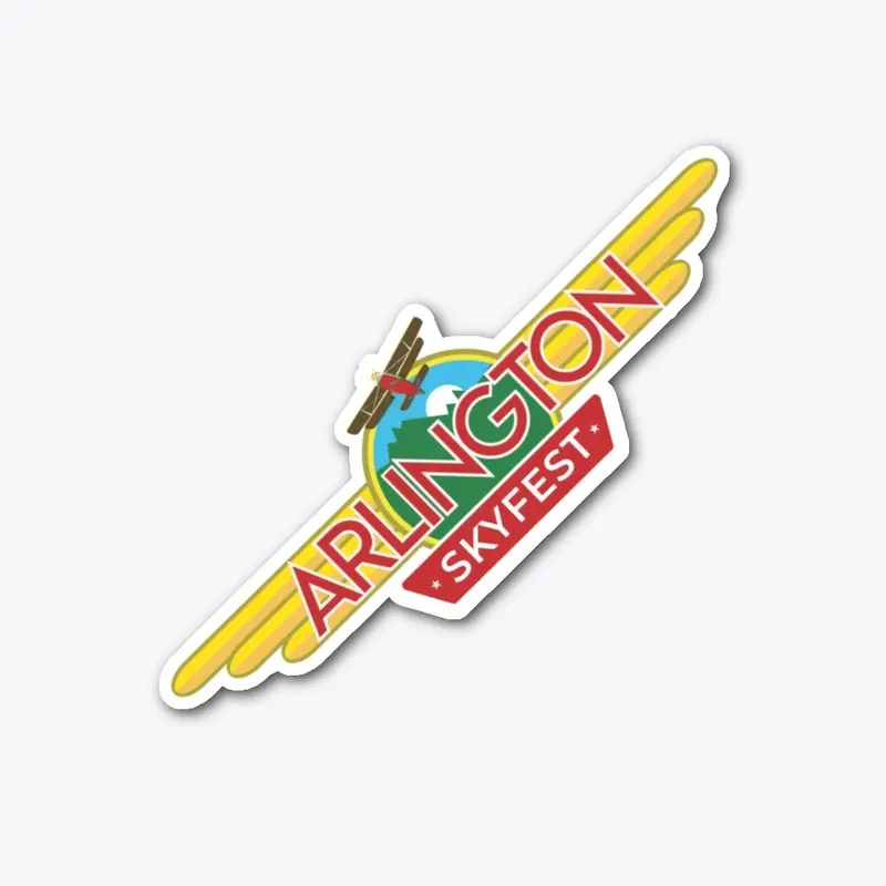 Die Cut Arlington Skyfest Decal